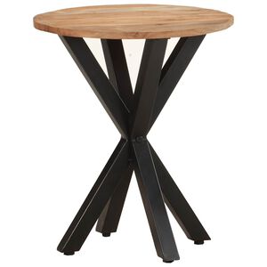 vidaXL Bijzettafel 48x48x56 cm massief acaciahout