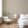 DUTCH WALLCOVERINGS Behang Geometric goudkleurig en groen