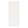 vidaXL Pliss&eacute; rolgordijn 85x200 cm stofbreedte 84,4 cm polyester wit