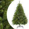 vidaXL Kunstmatige Inklapbare Kerstboom 180 cm PVC Lichtgroen