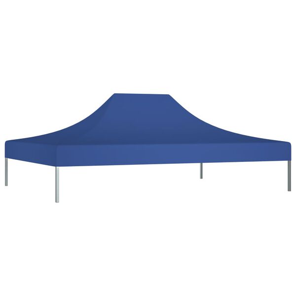 vidaXL Partytentdak 270 g/m² 4,5x3 m blauw