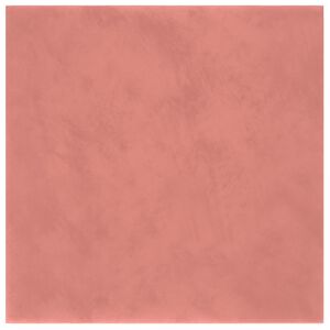 vidaXL Wandhoofdbord 12 st Roze Fluweel
