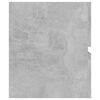 vidaXL Wastafelkast 100x38,5x45 cm bewerkt hout betongrijs
