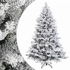vidaXL Kunstmatige Inklapbare Kerstboom 150 cm PVC en Metaal