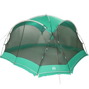 vidaXL Muskietentent met dak Zeegroen 434 x 434 x 230 cm