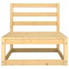 vidaXL 5-delige Loungeset massief grenenhout