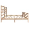 vidaXL Bedframe massief hout 180x200 cm