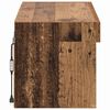 vidaXL TV-kast Wandgemonteerd Oud Hout 60 x 30 x 30 cm Bewerkt hout