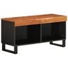 vidaXL Tv-meubel 85x33x43,5 cm massief acaciahout