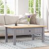 vidaXL Salontafel Panama Range 100x60x43,5 cm massief grenenhout grijs