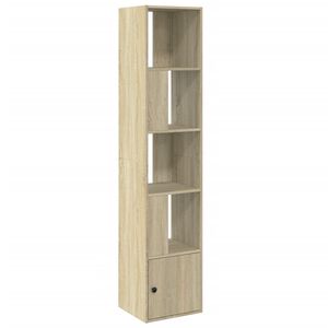 vidaXL Boekenkast 40x36x189 cm bewerkt hout sonoma eikenkleurig