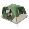 vidaXL Directe Tent 8-persoons Groen Polyester en staal