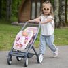 Smoby Speelgoedkinderwagen voor tweeling sport Maxi-Cosi lichtroze