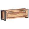 vidaXL Schoenenkast 120x35x40 cm massief hout