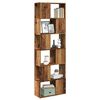 vidaXL Boekenkast/kamerscherm 60x24x186 cm oud houtkleurig