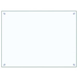 vidaXL Spatscherm keuken 80x60 cm gehard glas transparant