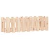 vidaXL Plantenbak verhoogd met hekontwerp 100x30x30 cm grenenhout