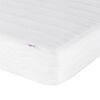vidaXL Hoekbedframe met Matras Anders 2 pcs Lichtgrijs Fluweel