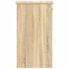 vidaXL Computertorenstandaard met lade 35x45x77 cm sonoma eikenkleurig