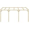 vidaXL Pergola aanleunmodel 5x3x2,1 m hout