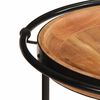 vidaXL Bijzettafel &Oslash;55x60 cm massief acaciahout