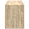 vidaXL Badkamerwandkast 80x25x30 cm bewerkt hout sonoma eikenkleurig
