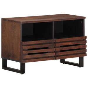 vidaXL Tv-meubel 70x34x46 cm massief mangohout bruin