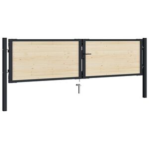 vidaXL Heklatten 20 st 134 cm massief vurenhout