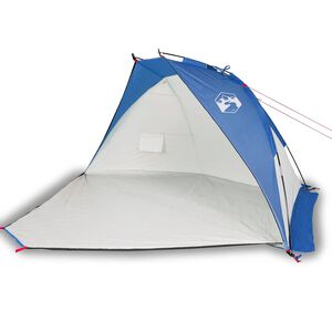 vidaXL Strandtent 268x223x125 cm 185T polyester azuurblauw