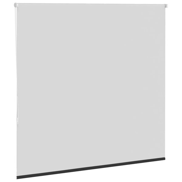 vidaXL Rolgordijn verduisterend 155x175 cm stofbreedte 151,6 cm zwart