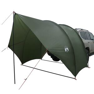 vidaXL Tailgate Luifel Waterdicht 405 x 280 x 220 cm Legergroen