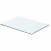 vidaXL Schappen 2 st 50x30 cm glas transparant