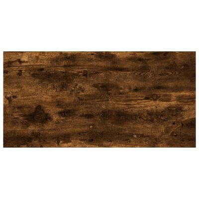 vidaXL Wandschappen 4 st 60x20x1,5 cm bewerkt hout gerookt eikenkleur