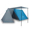 vidaXL Tent 3-persoons waterdicht blauw