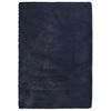 vidaXL Hoogpolig vloerkleed NAVARRA 200x290 cm polyester marineblauw