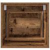 vidaXL Badkamerkast met lade Oud Hout 41 x 38,5 x 45 cm Bewerkt hout