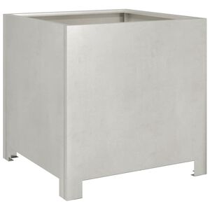 vidaXL Plantenbank 40x40x40 cm roestvrij staal