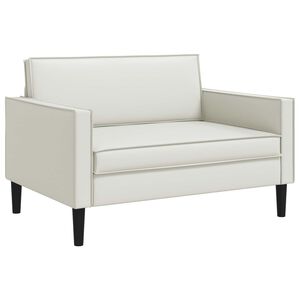 vidaXL XXL fauteuil Wit Kunstleer