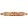 vidaXL Tafelblad rond &Oslash; 50x2 cm massief acaciahout