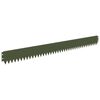 vidaXL Gazonrand 20 pcs 103 x 10 cm Staal Olijfgroen