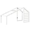 vidaXL Kinderbedhuisje 198x97x113 cm massief grenenhout wit