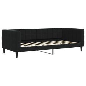 vidaXL Slaapbank 90x190 cm fluweel zwart