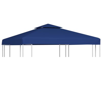 Overlappen negatief esthetisch vidaXL Vervangend tentdoek prieel 310 g/m² 3x3 m donkerblauw online kopen |  vidaXL.be