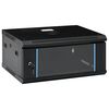 vidaXL Netwerkkast voor aan de muur 9U 19" IP20 600x450x510 mm