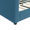 vidaXL Slaapbank 80x200 cm fluweel blauw