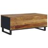vidaXL Salontafel 100x54x40 cm massief mangohout en bewerkt hout