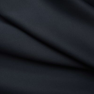 vidaXL Gordijnen verduisterend met haken 2 st 140x245 cm zwart