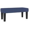 vidaXL Bankje 70x30x30 cm stof blauw