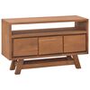 vidaXL Tv-meubel 80x30x50 cm massief teakhout
