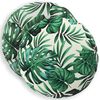 vidaXL Kussensloop 2 pcs HEERLEN Bladpatroon &Oslash; 30 cm Polyester